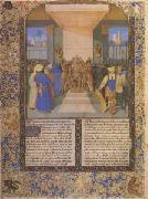 Jean Fouquet The Coronation of Alexander From Histoire Ancienne (after 1470) (mk05) china oil painting reproduction